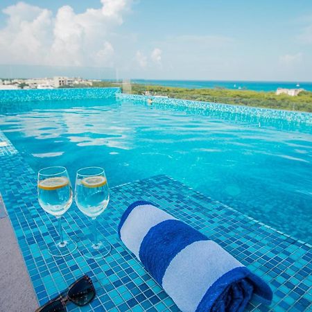 Xifra Condos With Ocean View Pool Playa del Carmen Ngoại thất bức ảnh