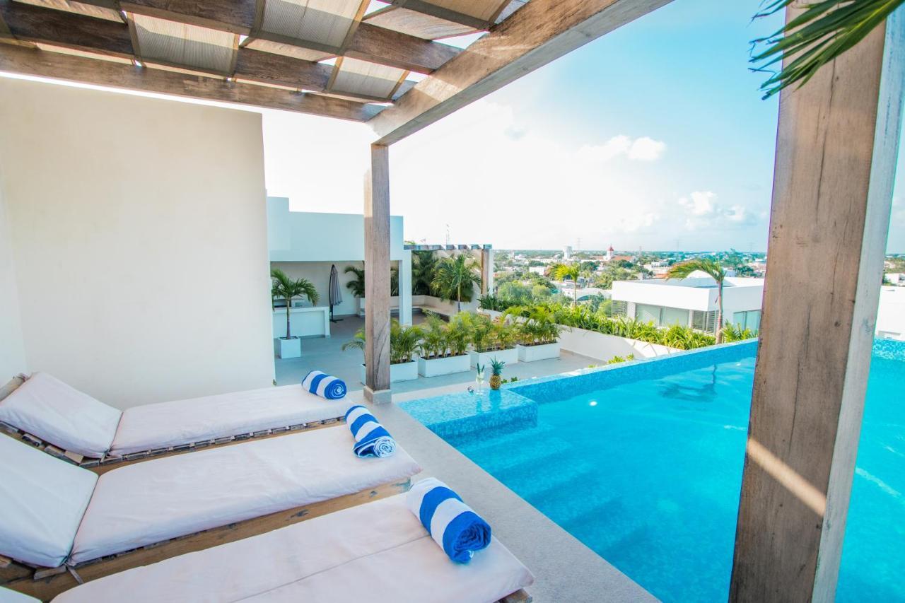 Xifra Condos With Ocean View Pool Playa del Carmen Ngoại thất bức ảnh