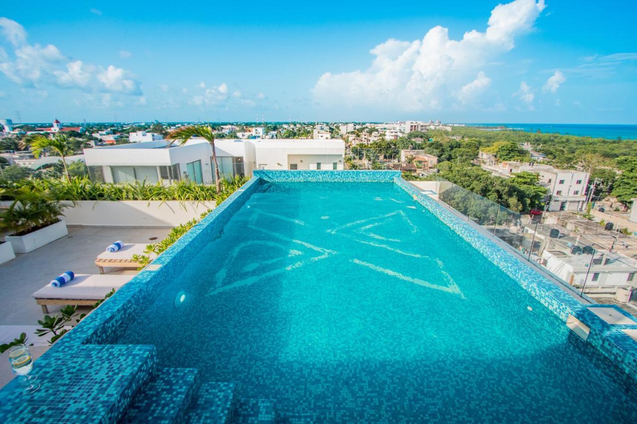 Xifra Condos With Ocean View Pool Playa del Carmen Ngoại thất bức ảnh