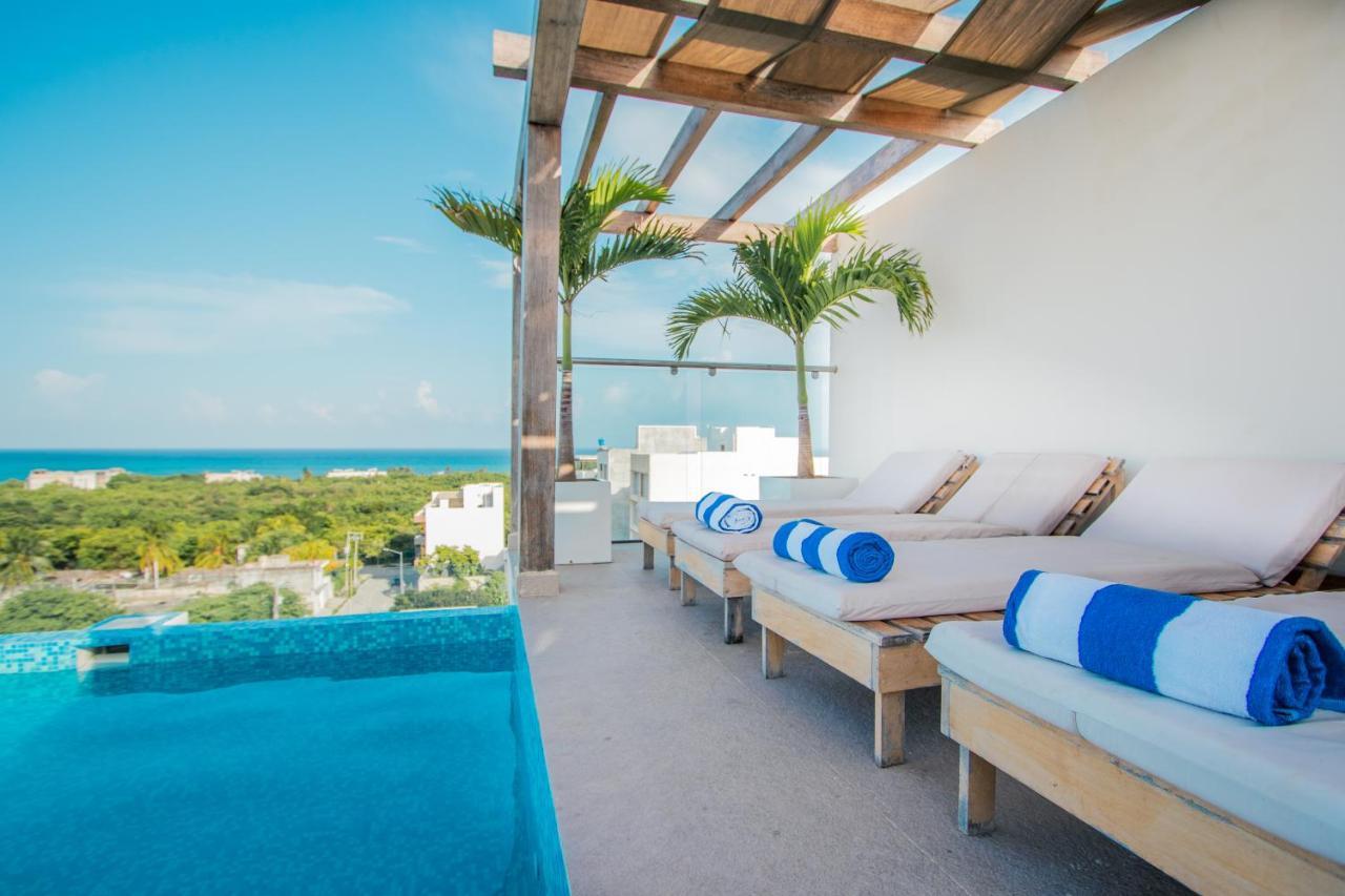 Xifra Condos With Ocean View Pool Playa del Carmen Ngoại thất bức ảnh