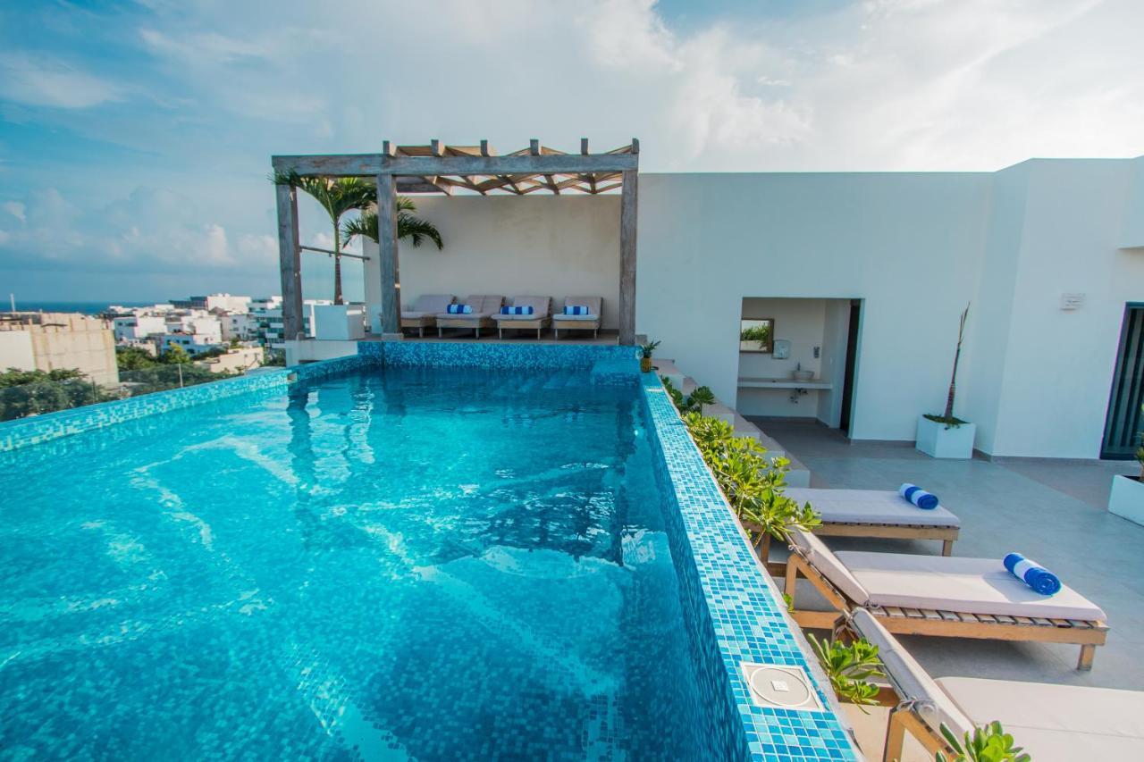 Xifra Condos With Ocean View Pool Playa del Carmen Ngoại thất bức ảnh