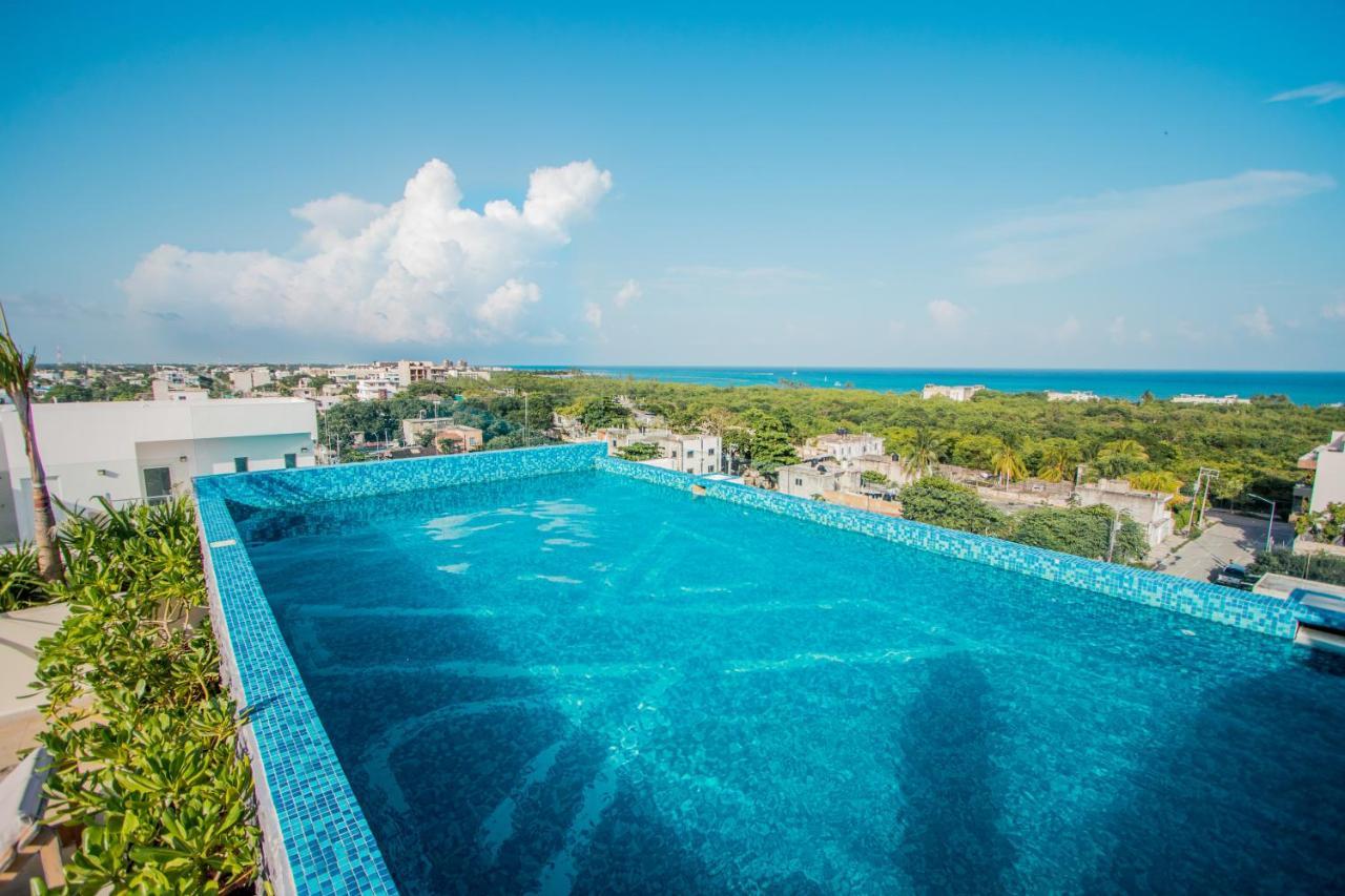 Xifra Condos With Ocean View Pool Playa del Carmen Ngoại thất bức ảnh